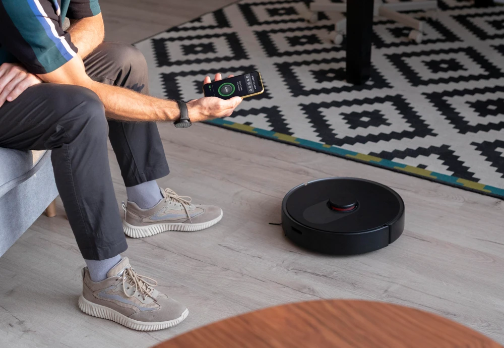 big robot vacuum cleaner